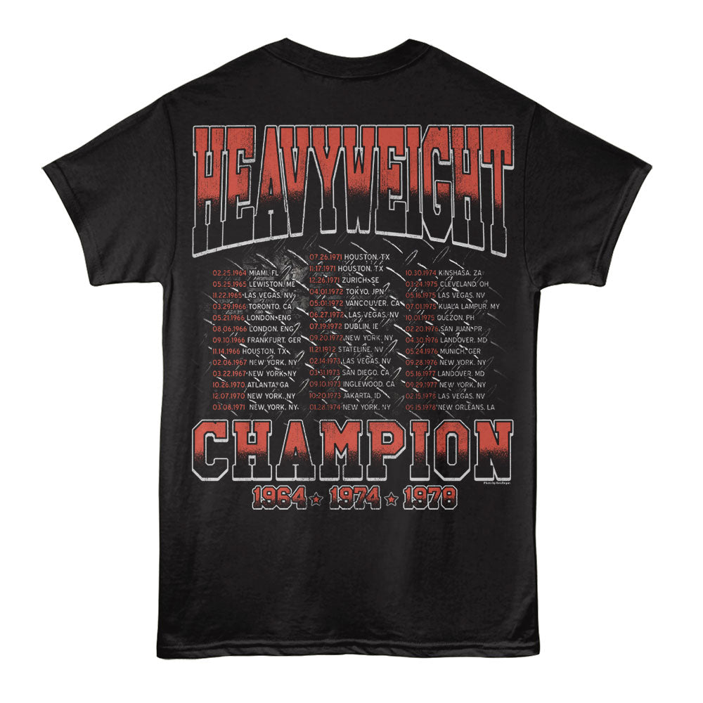 MUHAMMAD ALI Eye-Catching T-Shirt, FIGHT TOUR