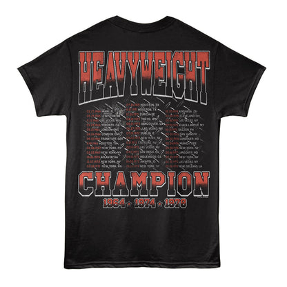 MUHAMMAD ALI Eye-Catching T-Shirt, FIGHT TOUR