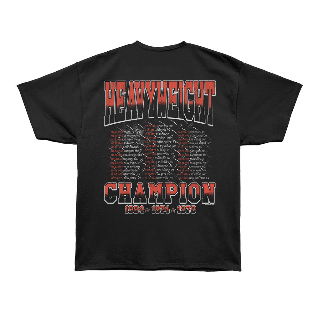 MUHAMMAD ALI Oversized T-Shirt, FIGHT TOUR