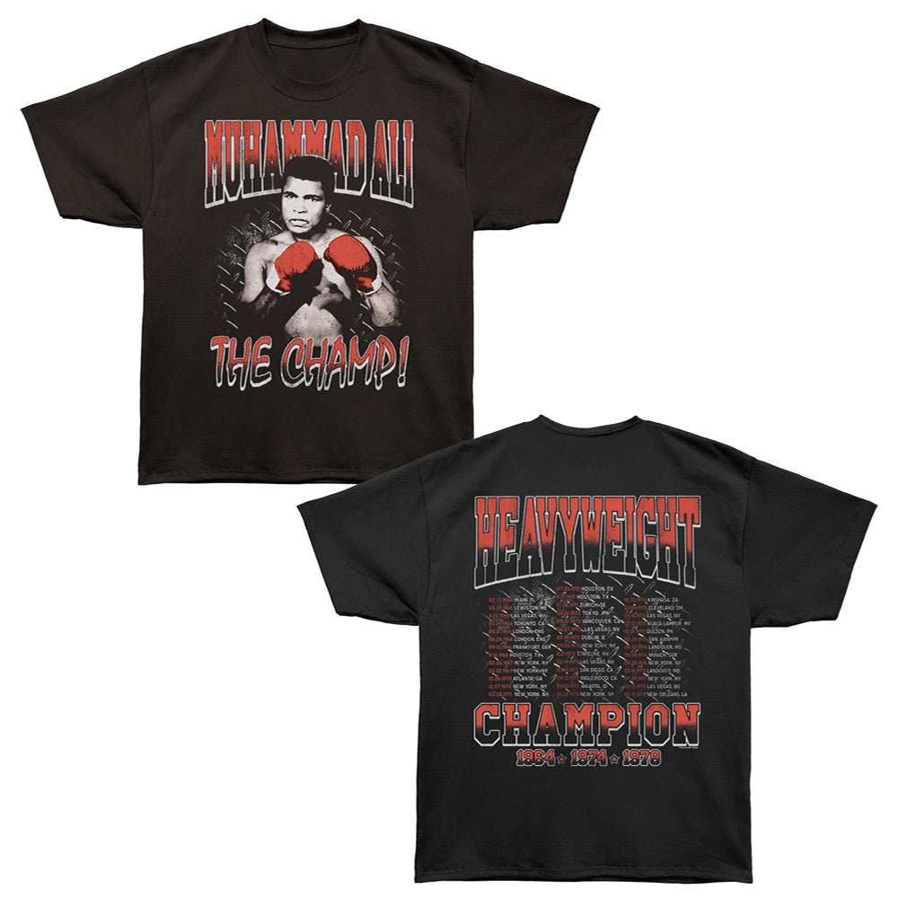 MUHAMMAD ALI Oversized T-Shirt, FIGHT TOUR