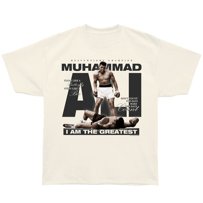 MUHAMMAD ALI Oversized T-Shirt, QUOTES