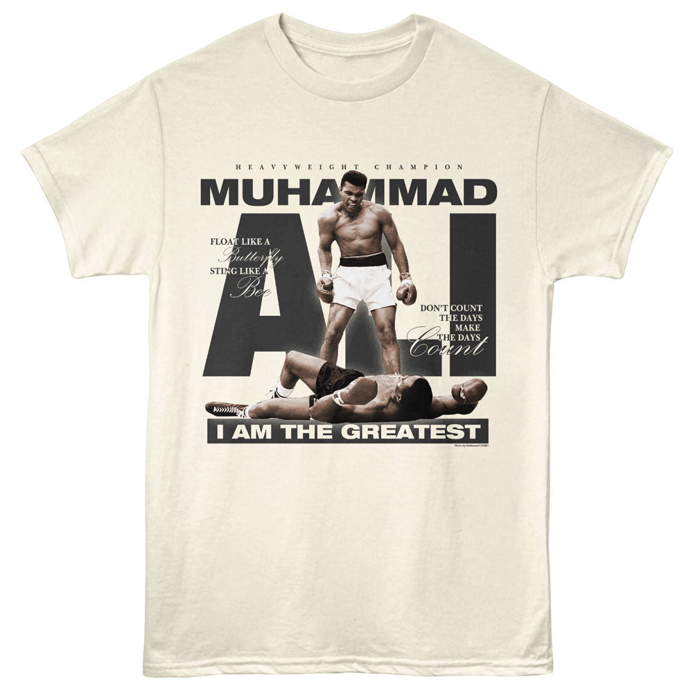 MUHAMMAD ALI Eye-Catching T-Shirt, ICONIC PHOTO
