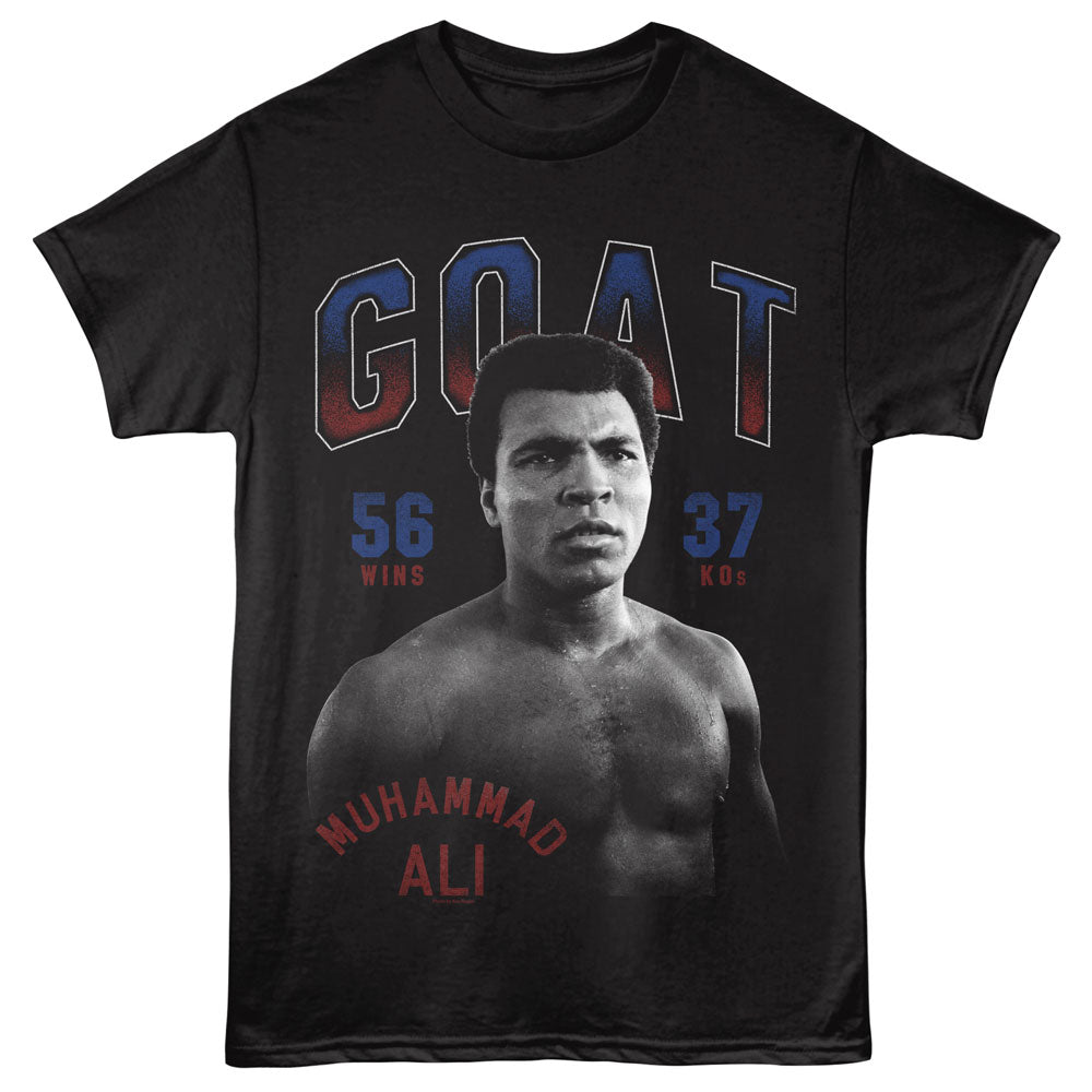 MUHAMMAD ALI Eye-Catching T-Shirt, WINS AND KOS