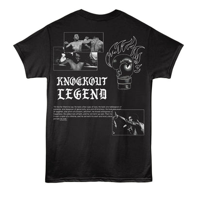 MUHAMMAD ALI Eye-Catching T-Shirt, KNOCKOUT LEGEND