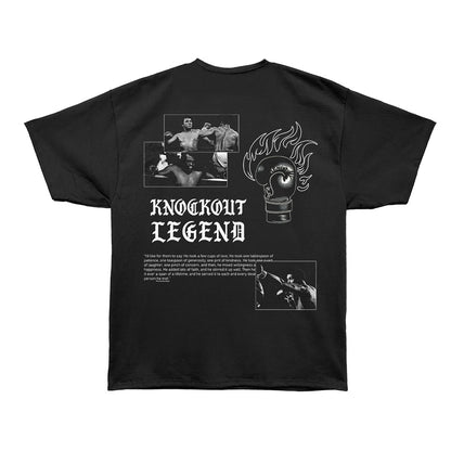 MUHAMMAD ALI Oversized T-Shirt, KNOCKOUT LEGEND