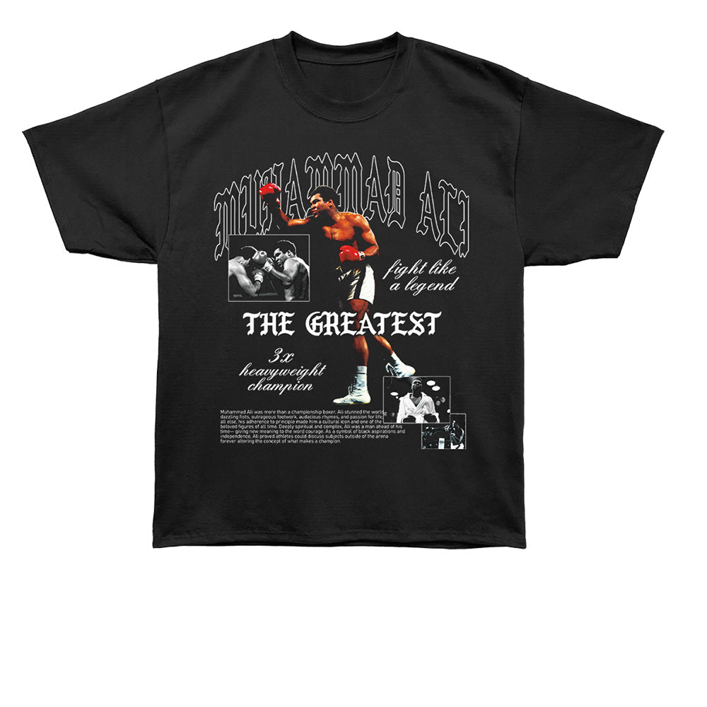 MUHAMMAD ALI Oversized T-Shirt, KNOCKOUT LEGEND