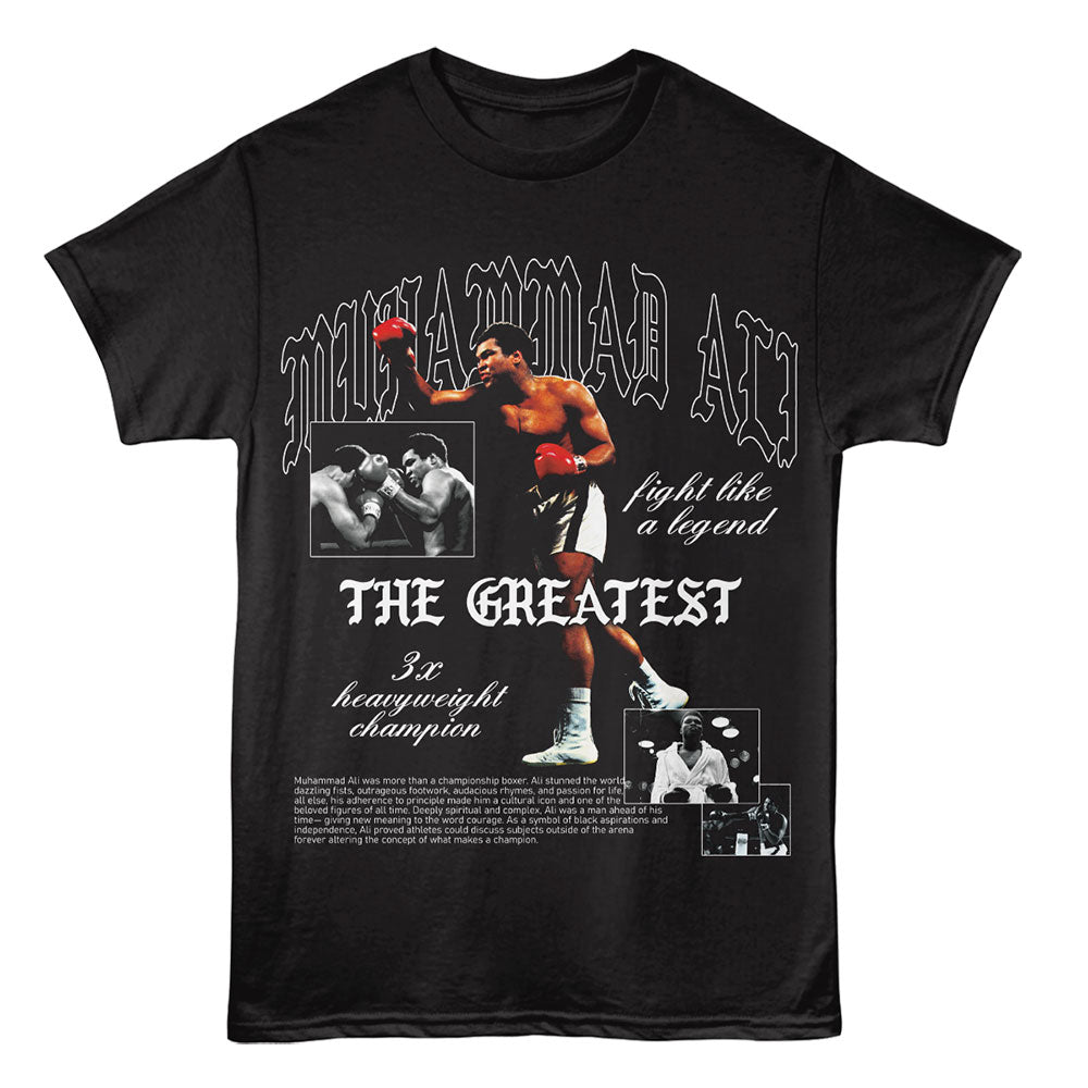 MUHAMMAD ALI Eye-Catching T-Shirt, KNOCKOUT LEGEND