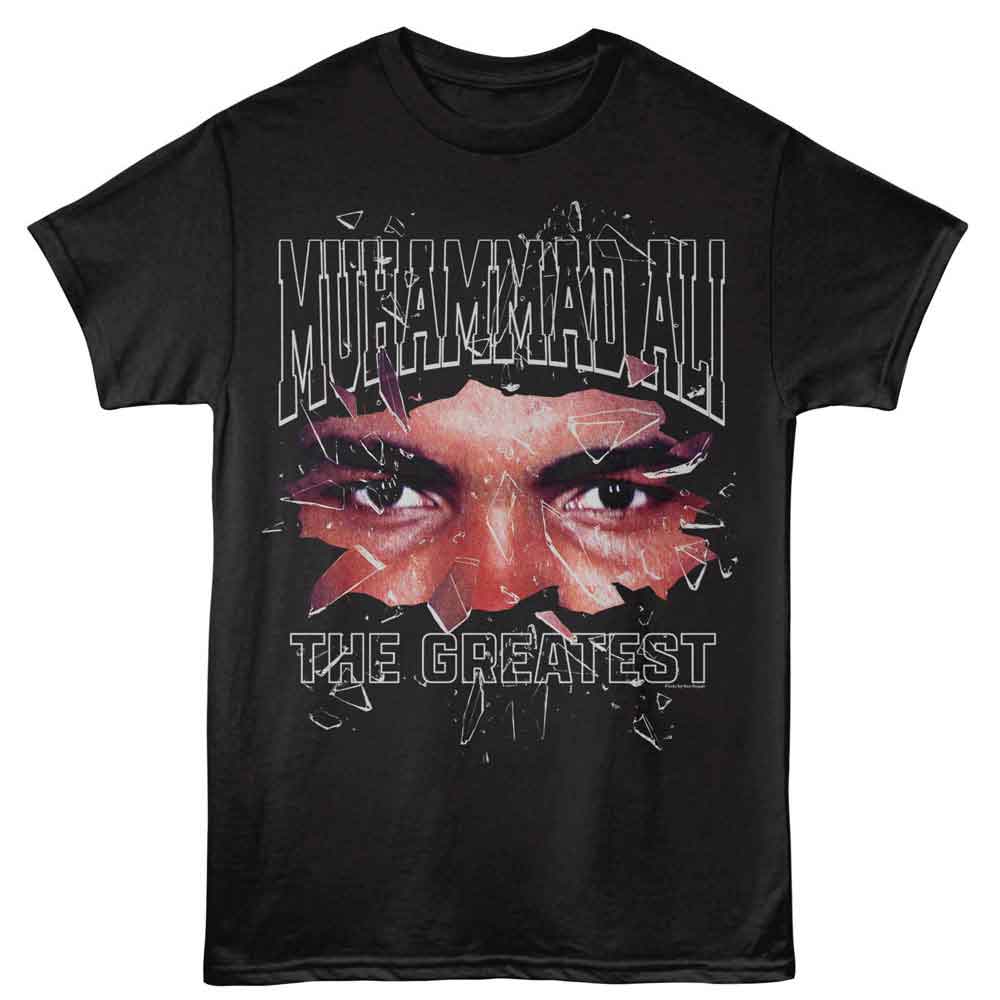 MUHAMMAD ALI Eye-Catching T-Shirt, SHATTERED GLASS