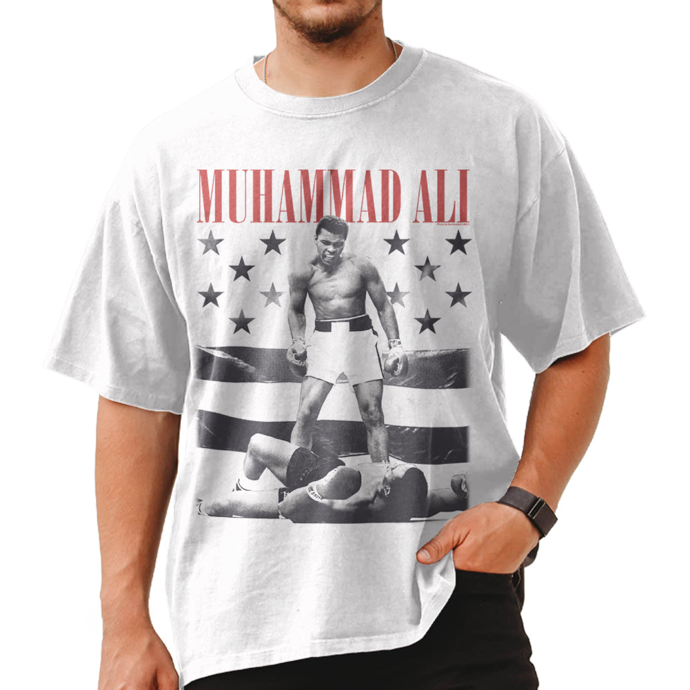 MUHAMMAD ALI Oversized T-Shirt, FLAG