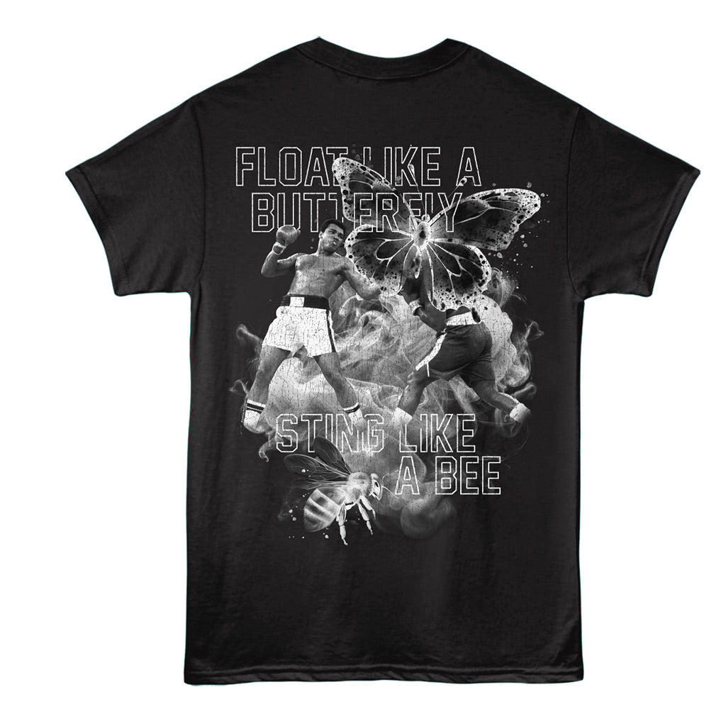 MUHAMMAD ALI Eye-Catching T-Shirt, BUTTERFLY