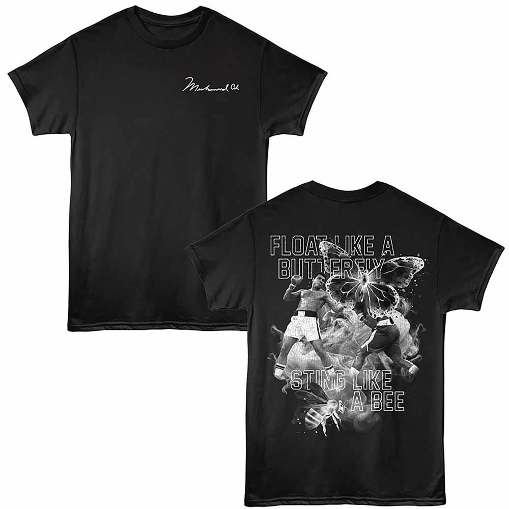 MUHAMMAD ALI Eye-Catching T-Shirt, BUTTERFLY