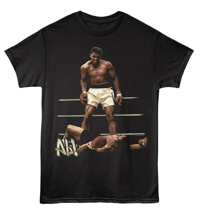 MUHAMMAD ALI Eye-Catching T-Shirt, HANGING GLOVES