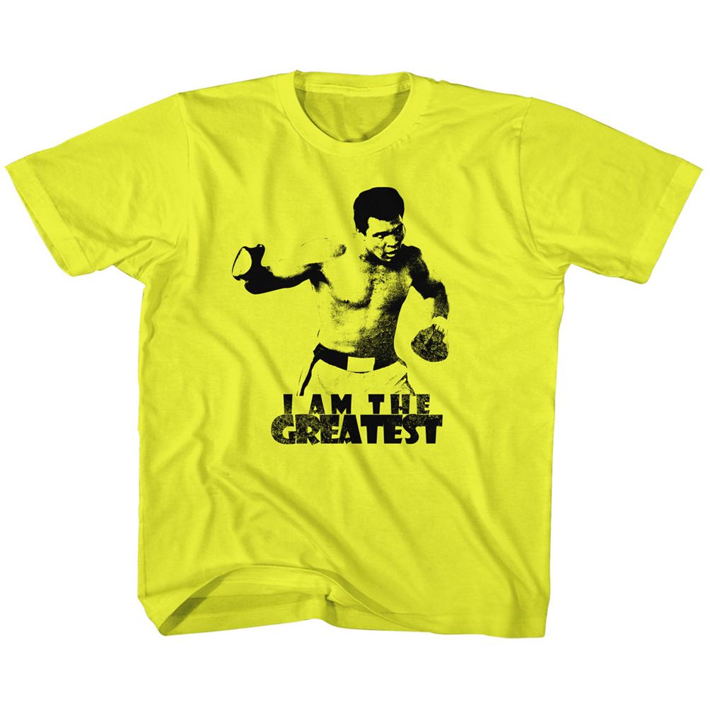 MUHAMMAD ALI Kids T-Shirt, MUHAMMAD ALI I AM THE GREATEST