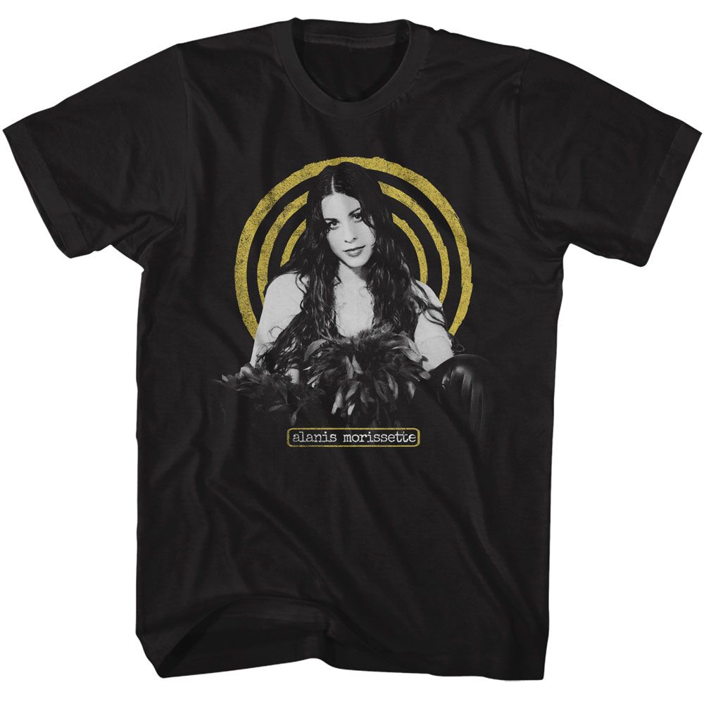 ALANIS MORISSETTE Eye-Catching T-Shirt, Spiral