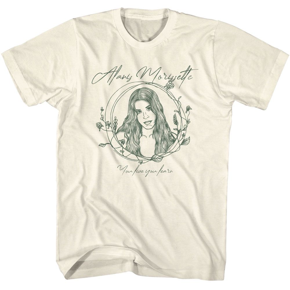 ALANIS MORISSETTE Eye-Catching T-Shirt, You Learn