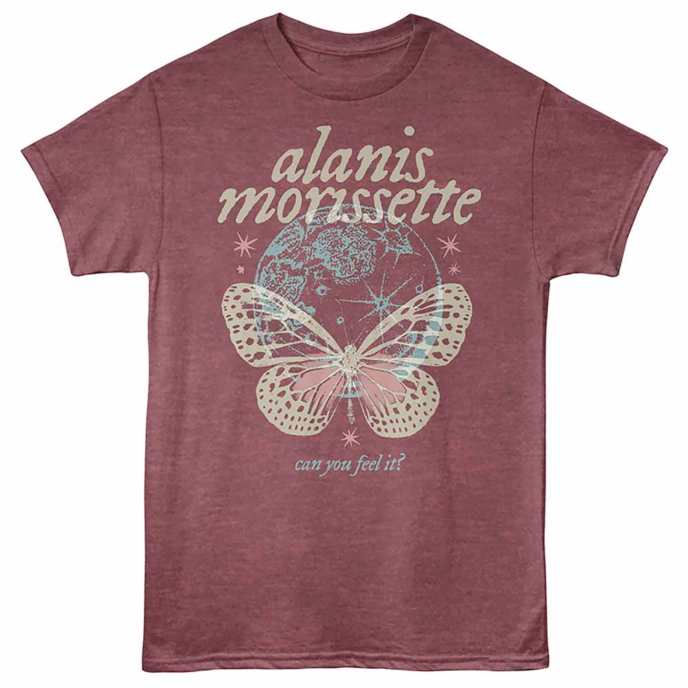 ALANIS MORISSETTE Eye-Catching T-Shirt, CAN YOU FEEL IT