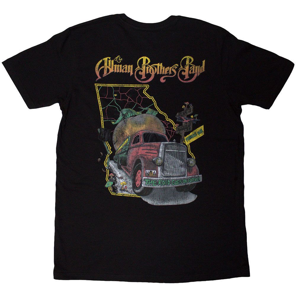 THE ALLMAN BROTHERS Attractive T-Shirt, Road Goes On
