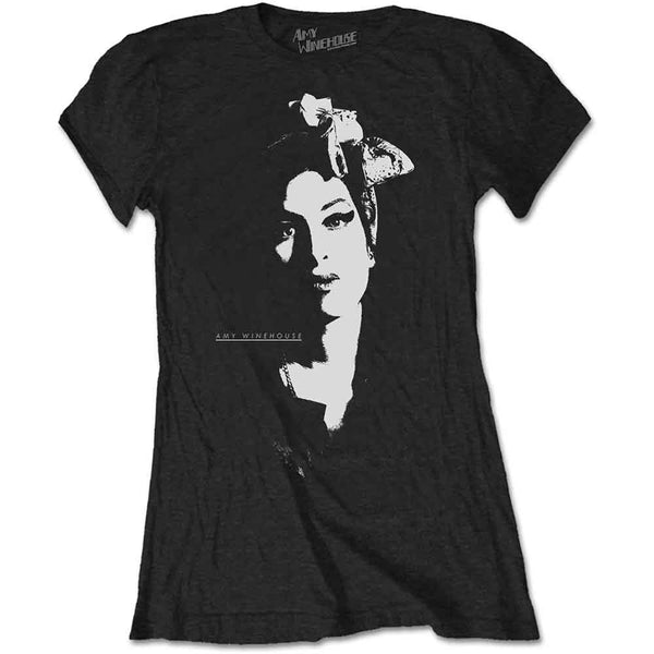 AMY WINEHOUSE Attractive T-Shirt, Scarf Portrait