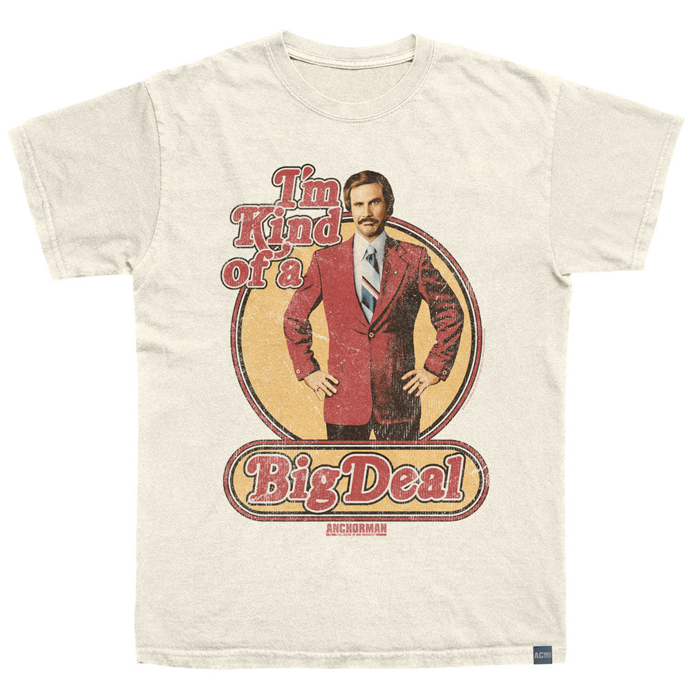ANCHORMAN Made in USA T-Shirt, BIG DEAL