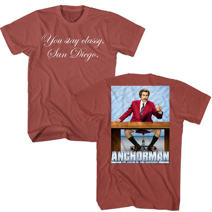 ANCHORMAN Famous T-Shirt, Stay Classy