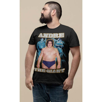 ANDRE THE GIANT Unisex T-Shirt, Lightning