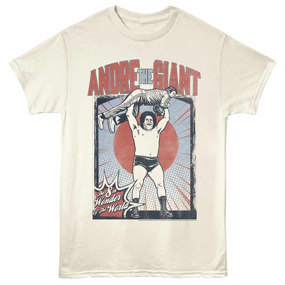 ANDRE THE GIANT Glorious T-Shirt, WONDER OF THE WORLD