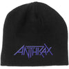 ANTHRAX Attractive Beanie Hat, Logo