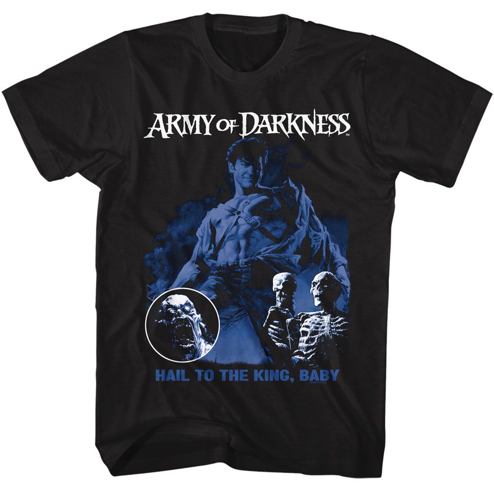 ARMY OF DARKNESS Eye-Catching T-Shirt, HAIL BABY