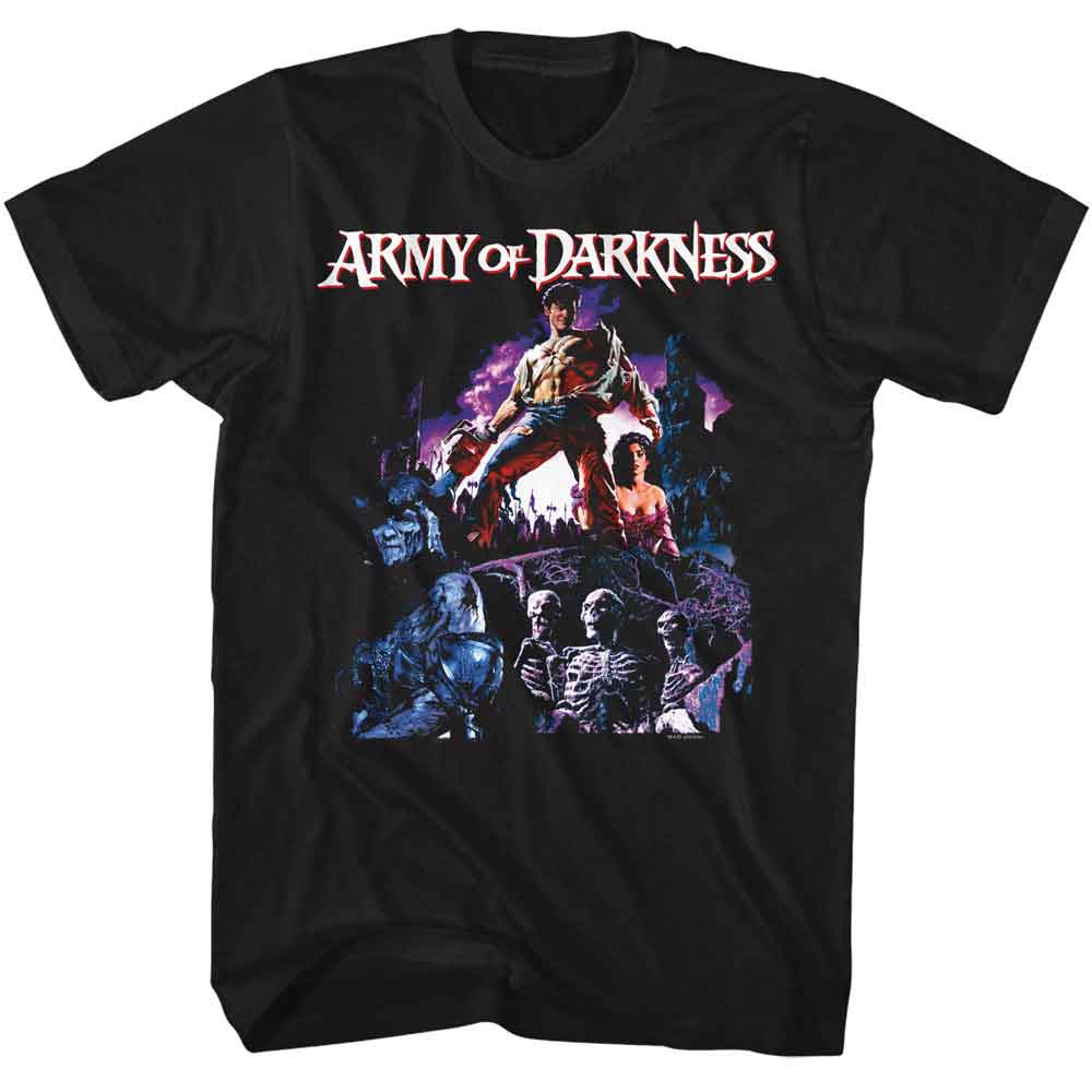 ARMY OF DARKNESS Eye-Catching T-Shirt, Two Tone