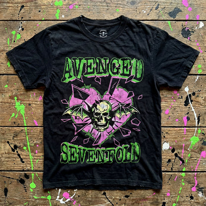 AVENGED SEVENFOLD Carbon T-Shirt, Heart Break