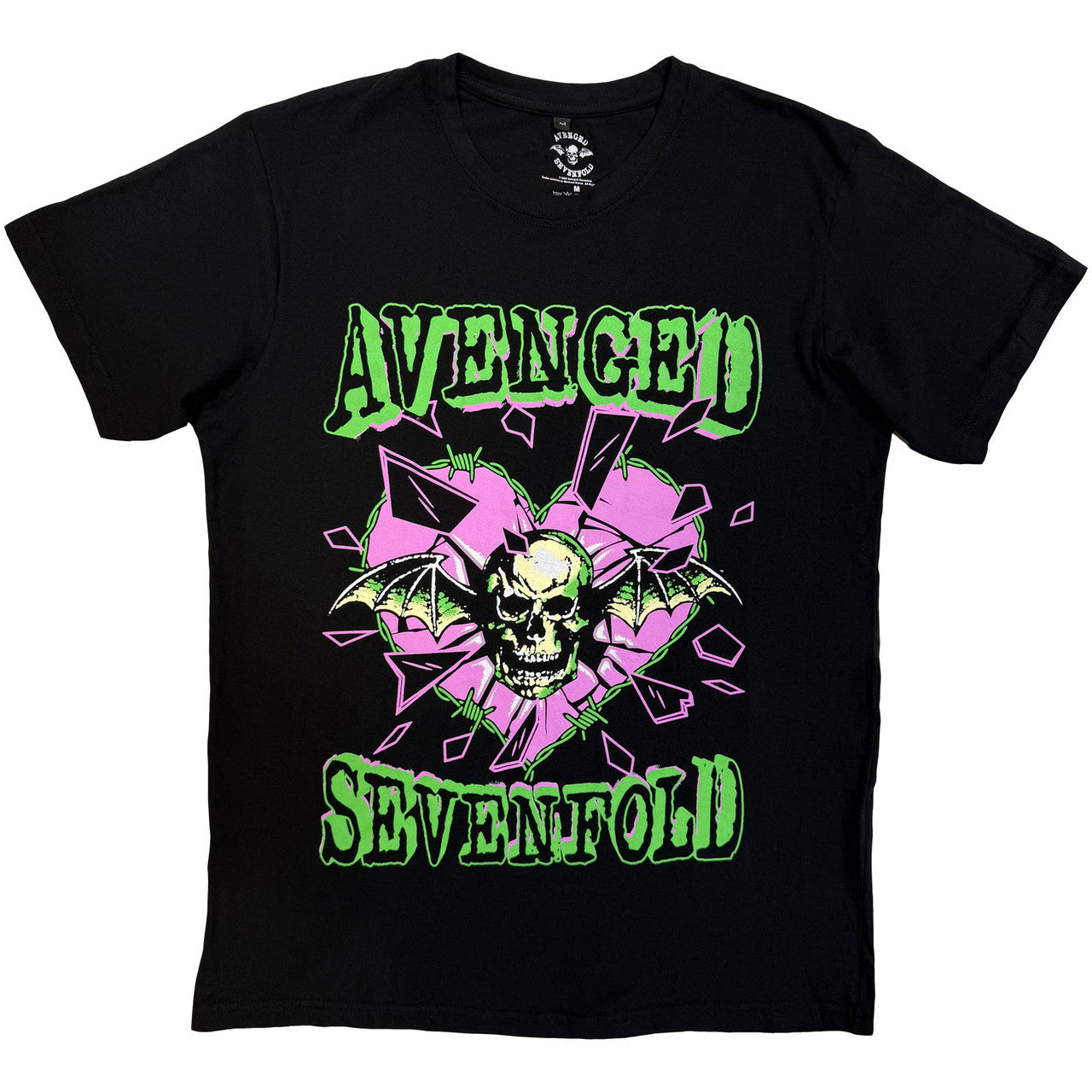 AVENGED SEVENFOLD Carbon T-Shirt, Heart Break
