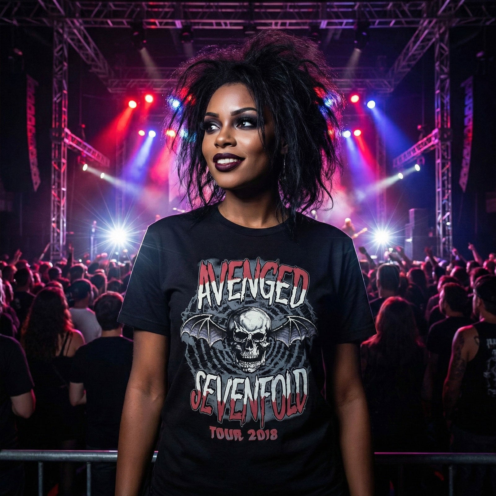 AVENGED SEVENFOLD Carbon T-Shirt, Tour &