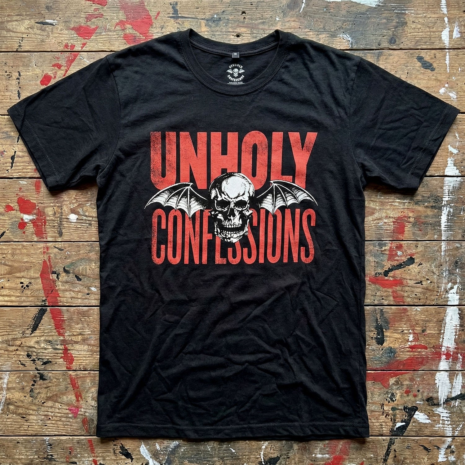 AVENGED SEVENFOLD Carbon T-Shirt, Unholy Confessions