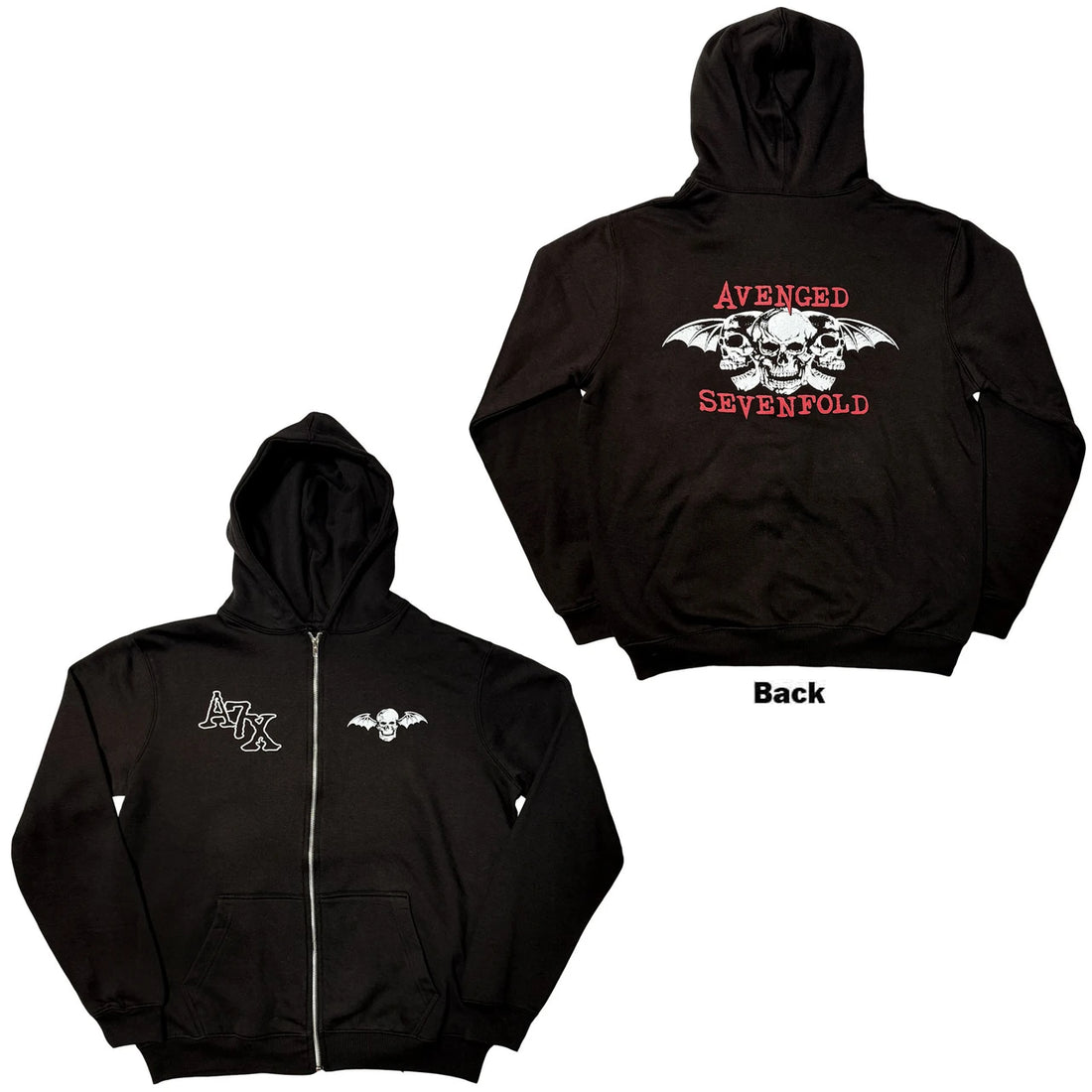 AVENGED SEVENFOLD Attractive Hoodie, Dead Head