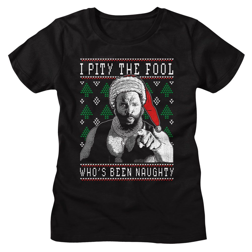 MR. T Eye-Catching T-Shirt, WHOS BEEN NAUGHTY