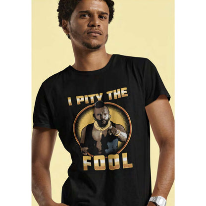 MR. T Eye-Catching T-Shirt, SHINY PITY FOOL