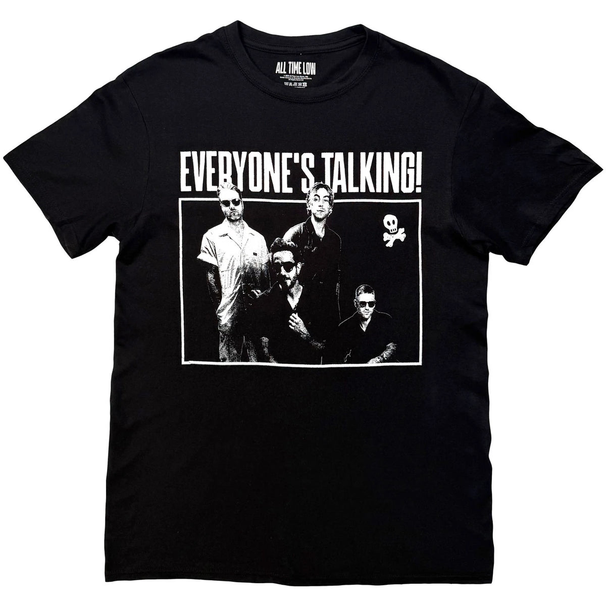 ALL TIME LOW Attractive T-Shirt, Everyones Talking World Tour