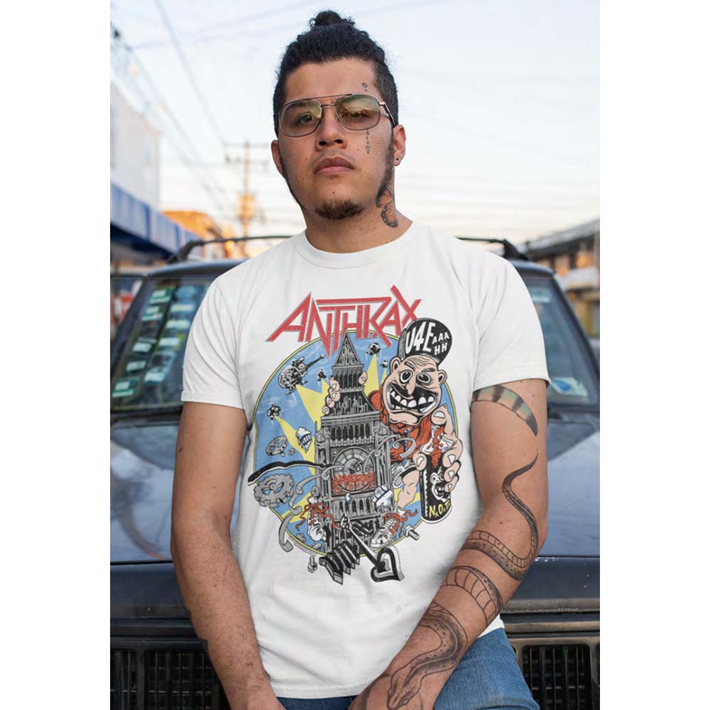 ANTHRAX Eye-Catching T-Shirt, U4EAAAHH