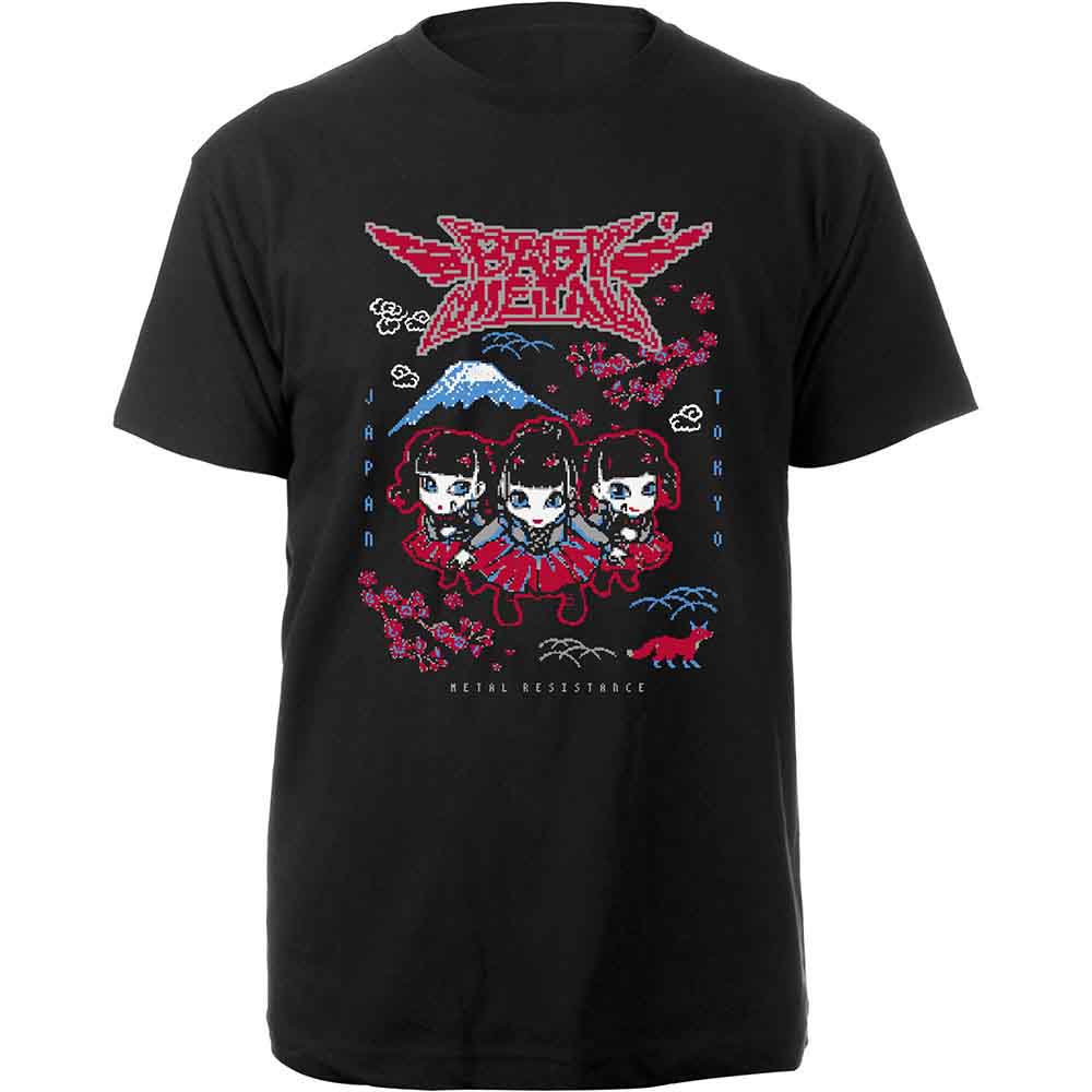 BABYMETAL Attractive T-shirt, Pixel Tokyo