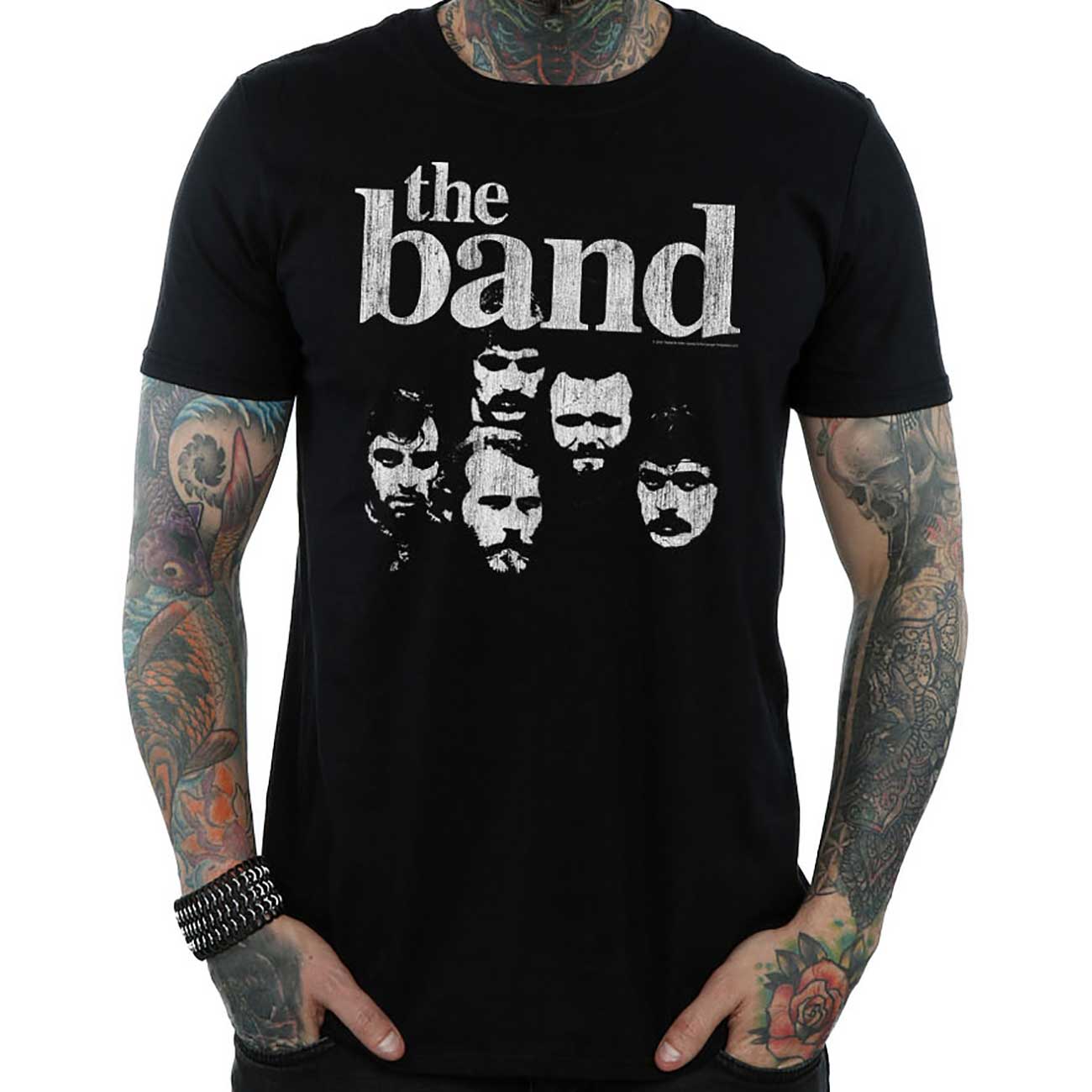 THE BAND Attractive T-Shirt, Heads