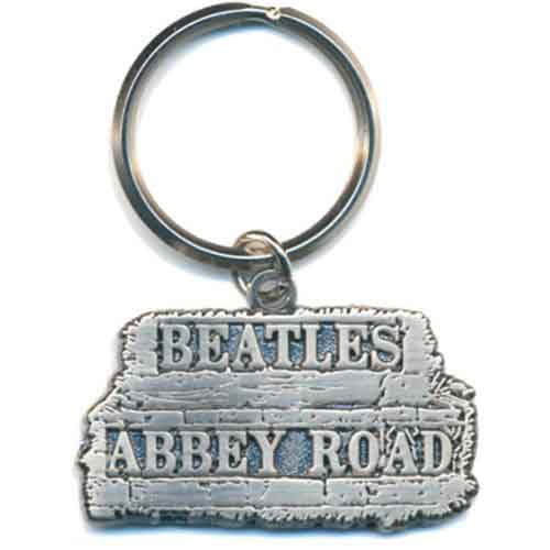 THE BEATLES Keychain, Abbey Road Sign