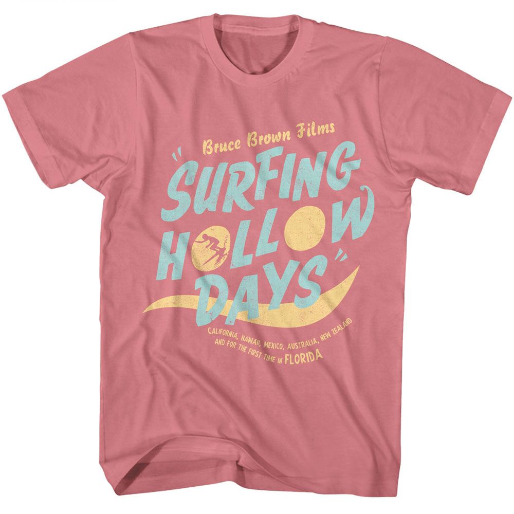 BRUCE BROWN FILMS Eye-Catching T-Shirt, Hollow Days