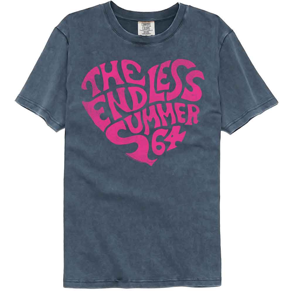 THE ENDLESS SUMMER Garment Dyed T-Shirt, SUMMER HEART