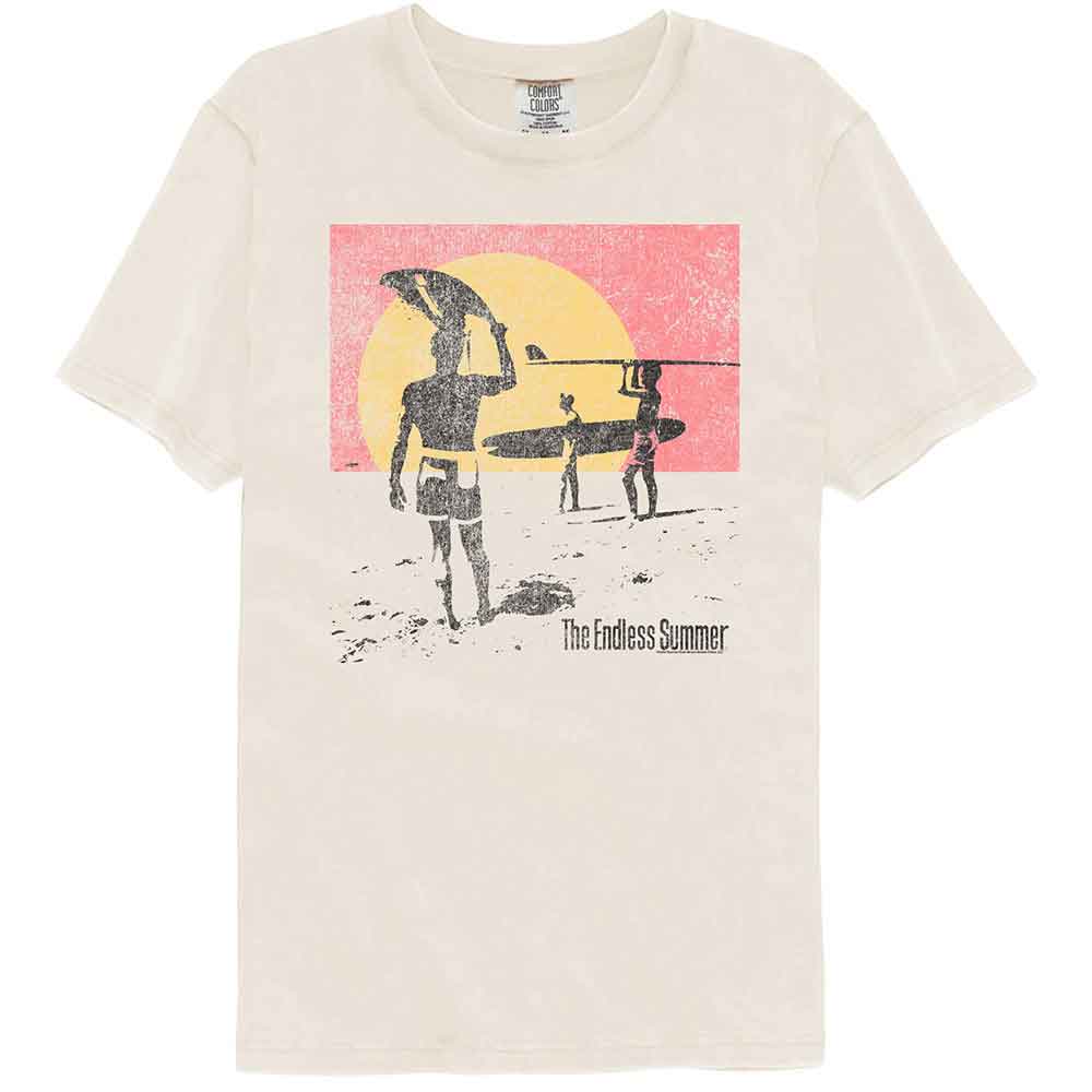 THE ENDLESS SUMMER Garment Dyed T-Shirt, DISTRESSED