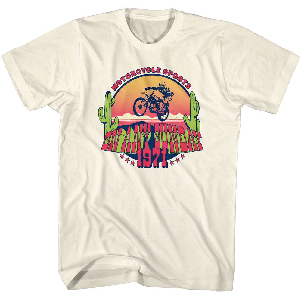 BRUCE BROWN FILMS Eye-Catching T-Shirt, Motorcycle Sports 1971