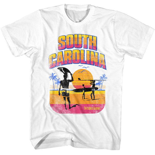 THE ENDLESS SUMMER Eye-Catching T-Shirt, South Carolina