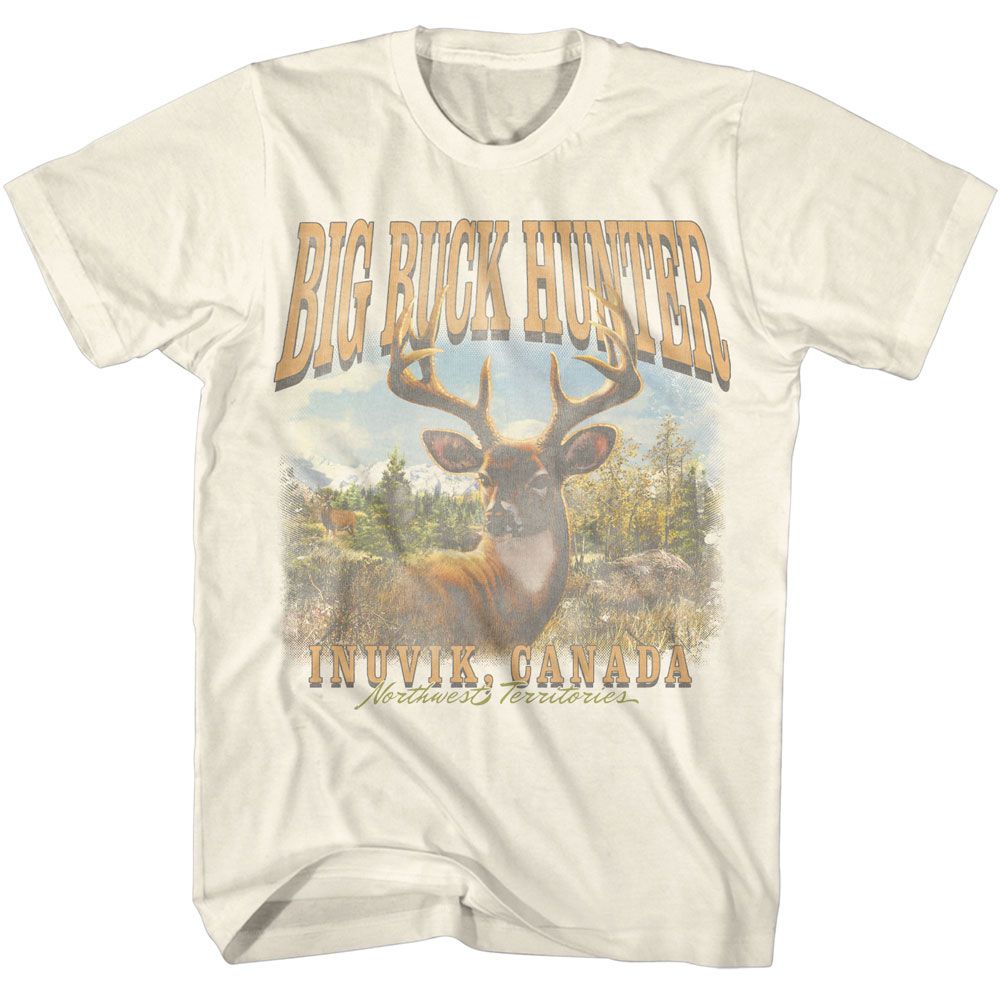 BIG BUCK HUNTER Eye-Catching T-Shirt, INUVIK CANADA