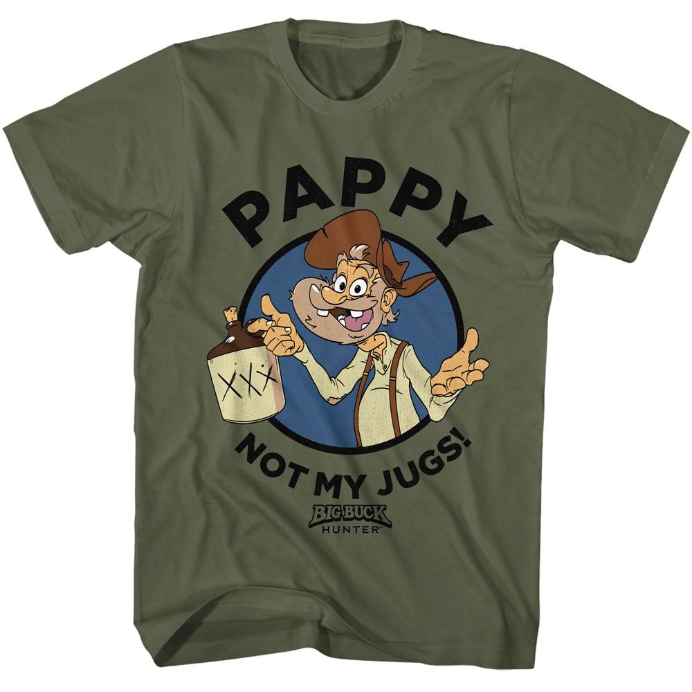 BIG BUCK HUNTER Eye-Catching T-Shirt, PAPPYS JUGS