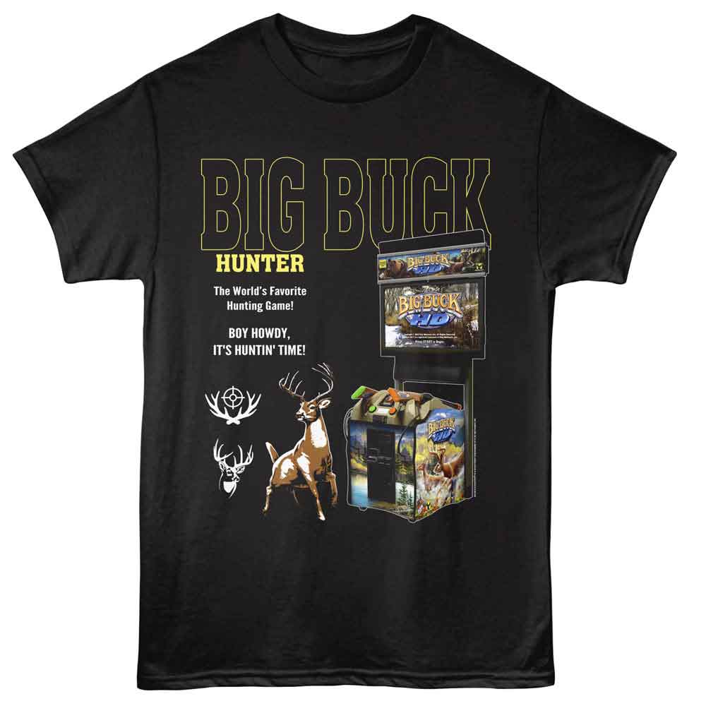 BIG BUCK HUNTER Eye-Catching T-Shirt, WORLDS FAVORITE