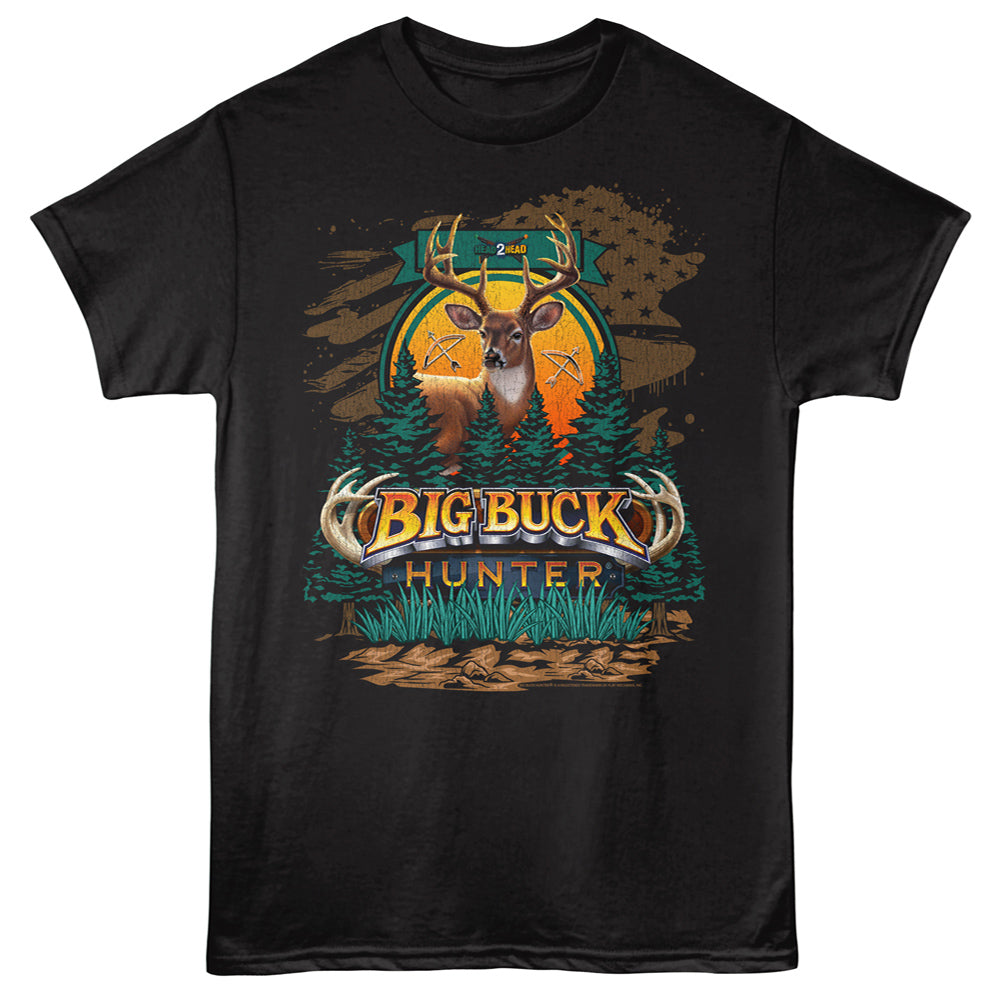 BIG BUCK HUNTER Eye-Catching T-Shirt, H2H OUTDOORS